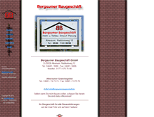 Tablet Screenshot of borgsumer-baugeschaeft.de